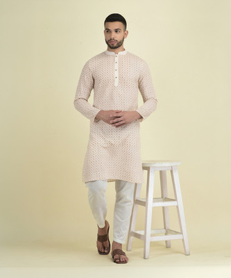 DEYANN Men Kurta Pyjama Set