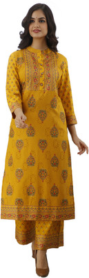 DMP EXPORT Women Kurta Palazzo Set