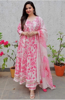 jmdfashion Women Kurta Pant Dupatta Set