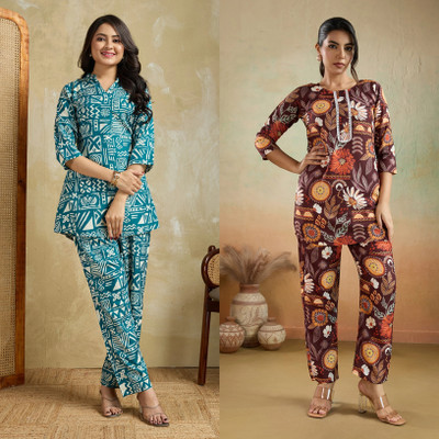Women Basket Women Kurti Pant Set