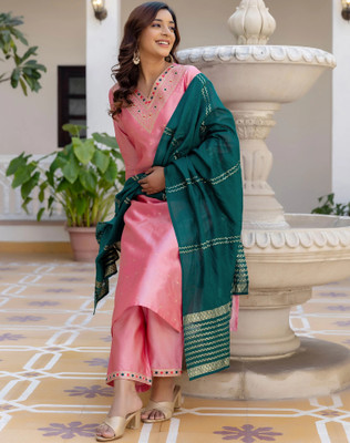 Tasrika Women Kurta Pant Dupatta Set
