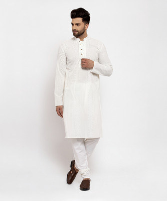 Jompers Men Kurta Churidar Set