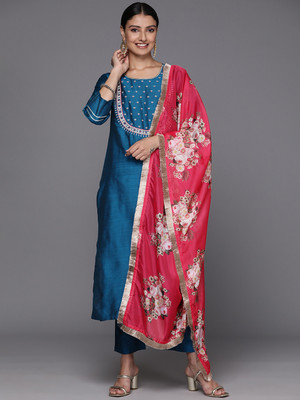 Varanga Women Kurta Pant Dupatta Set