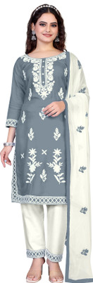 JIYAAN CREATION Women Kurta Pant Dupatta Set