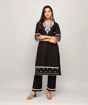 FIORRA Women Kurta Palazzo Set