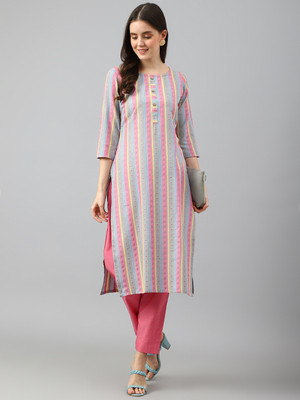 Fourleaf Women Kurta Pant Set