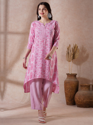 Globus Women Kurta Pant Set