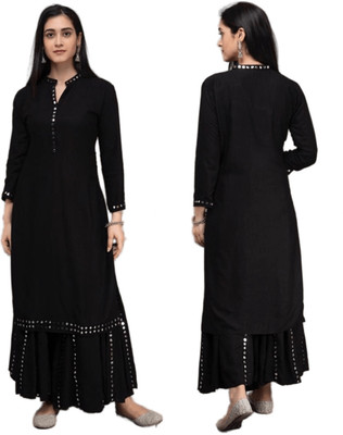 HELWIN DESIGNER Women Kurta Palazzo Set