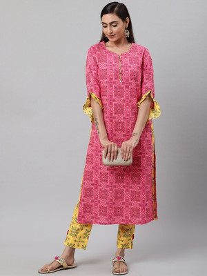 AKIKO Women Kurta Pant Set
