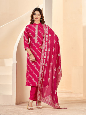 Banwaree Women Kurti Pant Dupatta Set