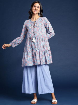 Taavi Women Kurta Palazzo Set