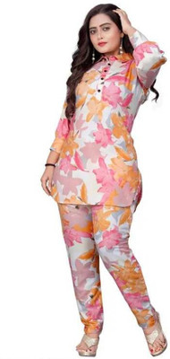 SUJAMAI CREATION Women Kurti Pant Set