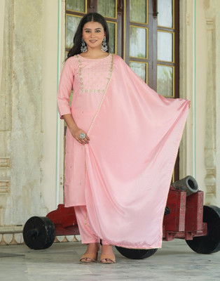 NAVLIK Women Kurta Pant Dupatta Set