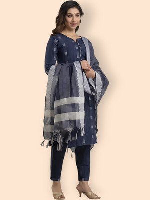 Il filo Women Kurta Pant Attached Dupatta Set