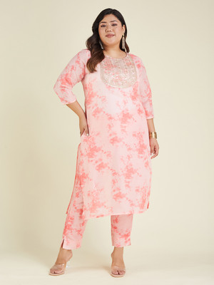 Janasya Women Kurti Pant Set