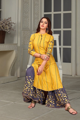 Subh Laxmi Enterprises Women Kurta Pant Dupatta Set