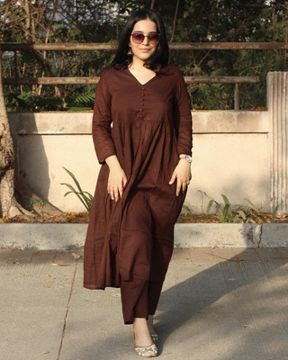 Yash Collections Women Kurti Pant Set