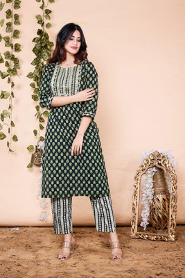 RANAK CREATION Women Kurta Palazzo Set