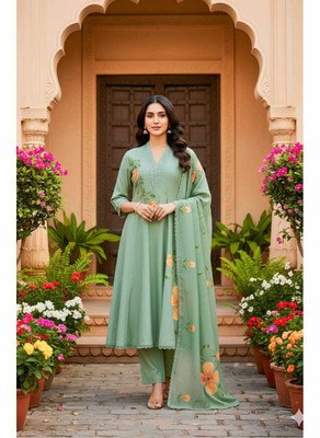 Hiti Creations Women Kurti Pant Dupatta Set