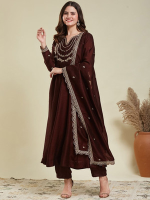Primesky Women Kurta Churidar Dupatta Set