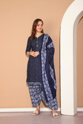 Aaradhya Fashion Women Kurta Patiala Dupatta Set
