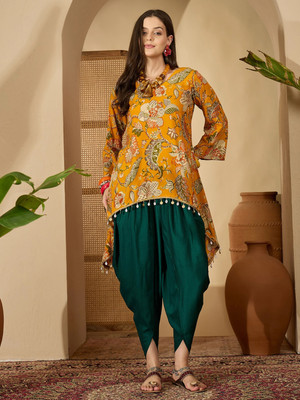 Youthnic Women Kurta Dhoti Pant Set
