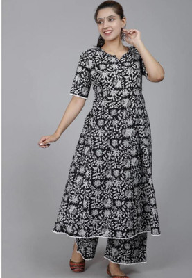 Unique Fab Women Kurta Palazzo Set