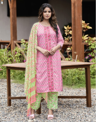 Skylee Women Kurta Pant Dupatta Set