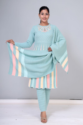 The Zigar Studio Women Kurta Pant Dupatta Set