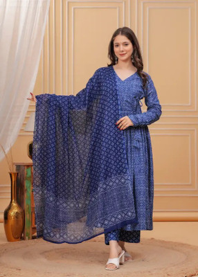 BAINSLA Women Kurta Pant Dupatta Set