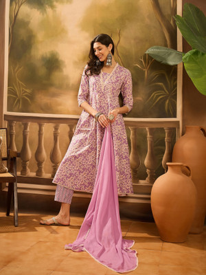 Sangria Women Kurta Pant Dupatta Set