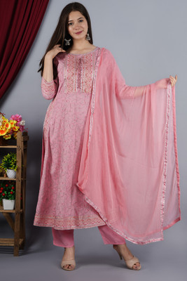 TOULIN Women Kurta Palazzo Set