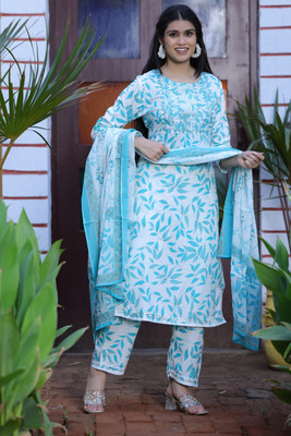 PARTHVI Women Kurta Pant Dupatta Set