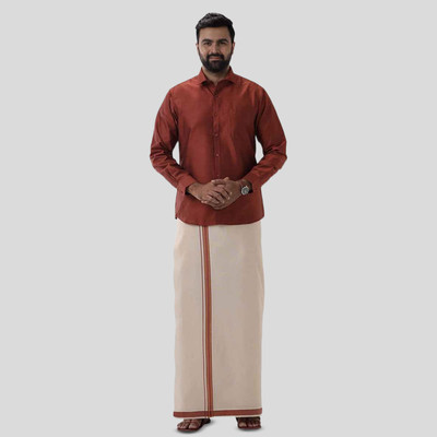 Uathayam Men Shirt Dhoti Set