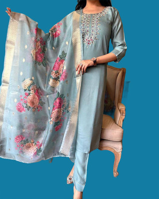 RUTSH CREATION Women Kurta Pant Dupatta Set