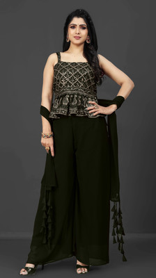 SANCIA Women Kurta Palazzo Set