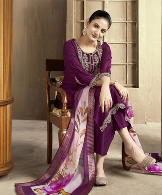MOKOSH Women Kurta Pant Dupatta Set
