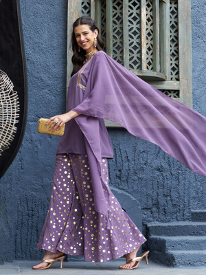 Shae by SASSAFRAS Women Kurta Pant Dupatta Set