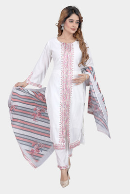 Desidrapes Women Kurta Pant Dupatta Set