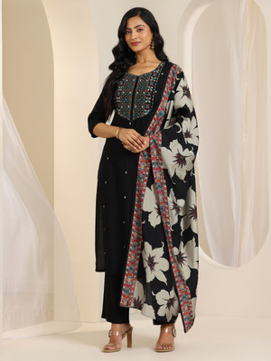 LIBAS Women Kurta Pant Dupatta Set