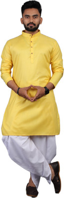 Enmozz Men Kurta Dhoti Pant Set
