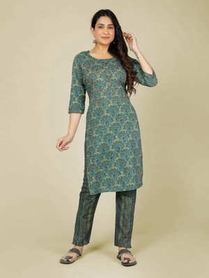 Jevi Prints Women Kurta Pant Set