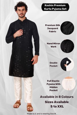 Koshin Men Kurta Pyjama Set