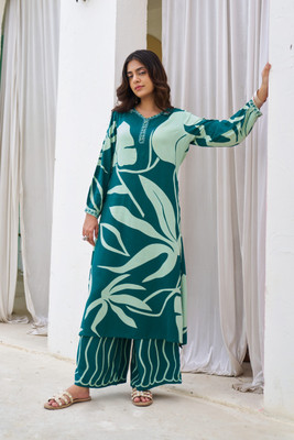 Nehamta Women Kurta Palazzo Set