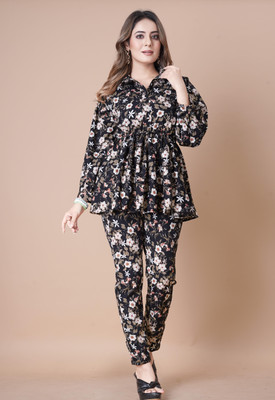 HouseOfCommon Women Ethnic Top Palazzo Set