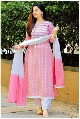 SAYANG Women Kurta Pant Dupatta Set