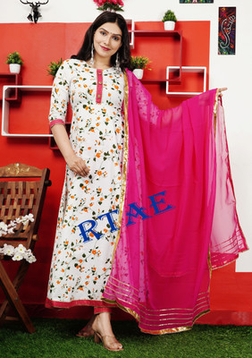 RTAE Women Kurta Dupatta Set