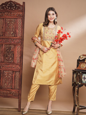 Divastri Women Kurta Pant Dupatta Set