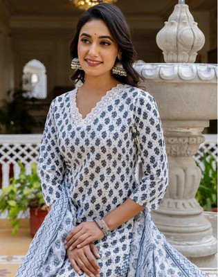 Skylee Women Kurta Pant Dupatta Set