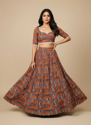 Rangrani Women Ethnic Top Skirt Set